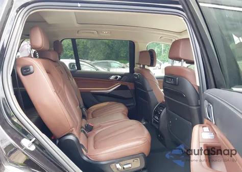 2020 BMW X7 xDrive40I z USA, uszkodzony, nr VIN 5UXCW2C00L9B58830